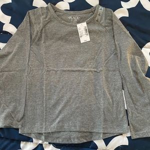 NWT Grey Children’s Place Shirt Size S 5-6!